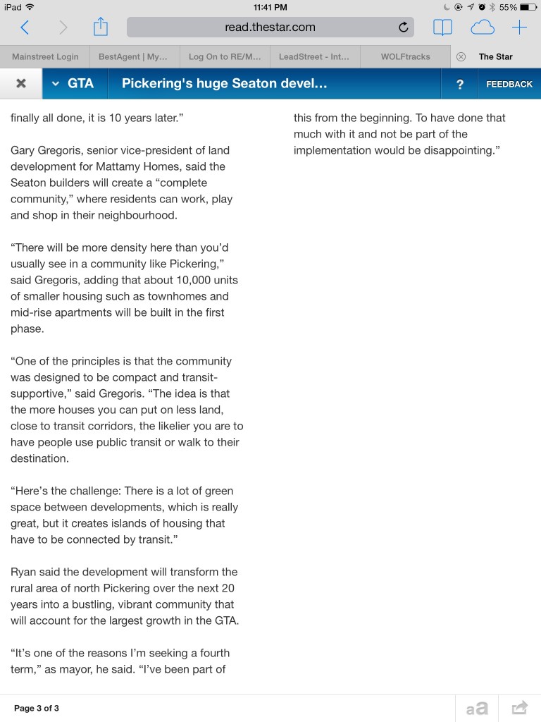 Pickering house project