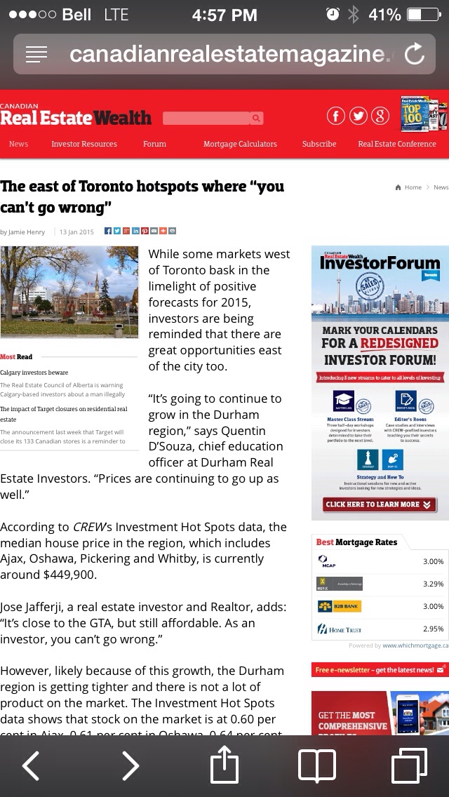 토론토 부동산 투자