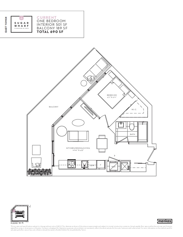 Sugar Wharf East Tower Gold Collection Current