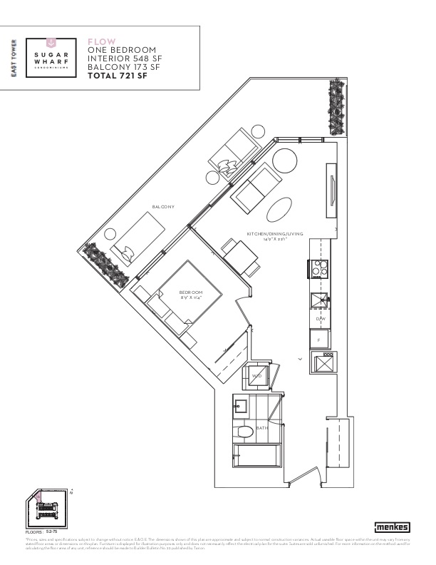 Sugar Wharf East Tower Gold Collection Flow