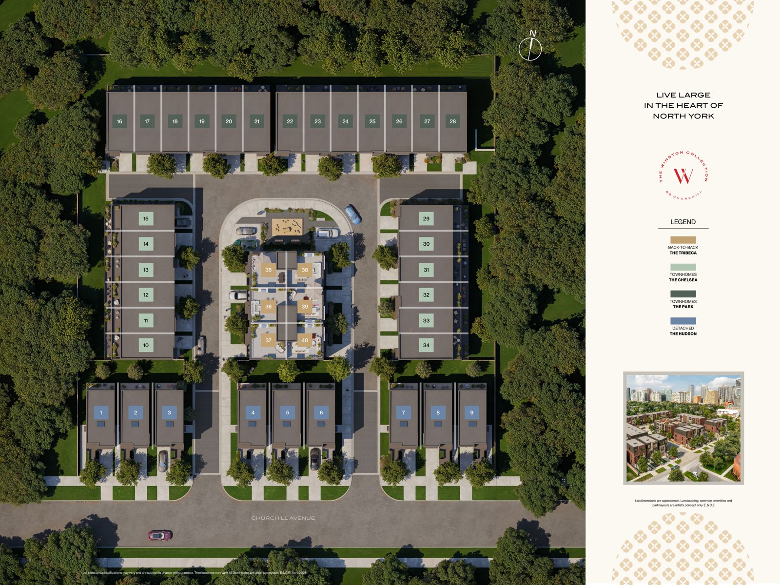 Winston site plan