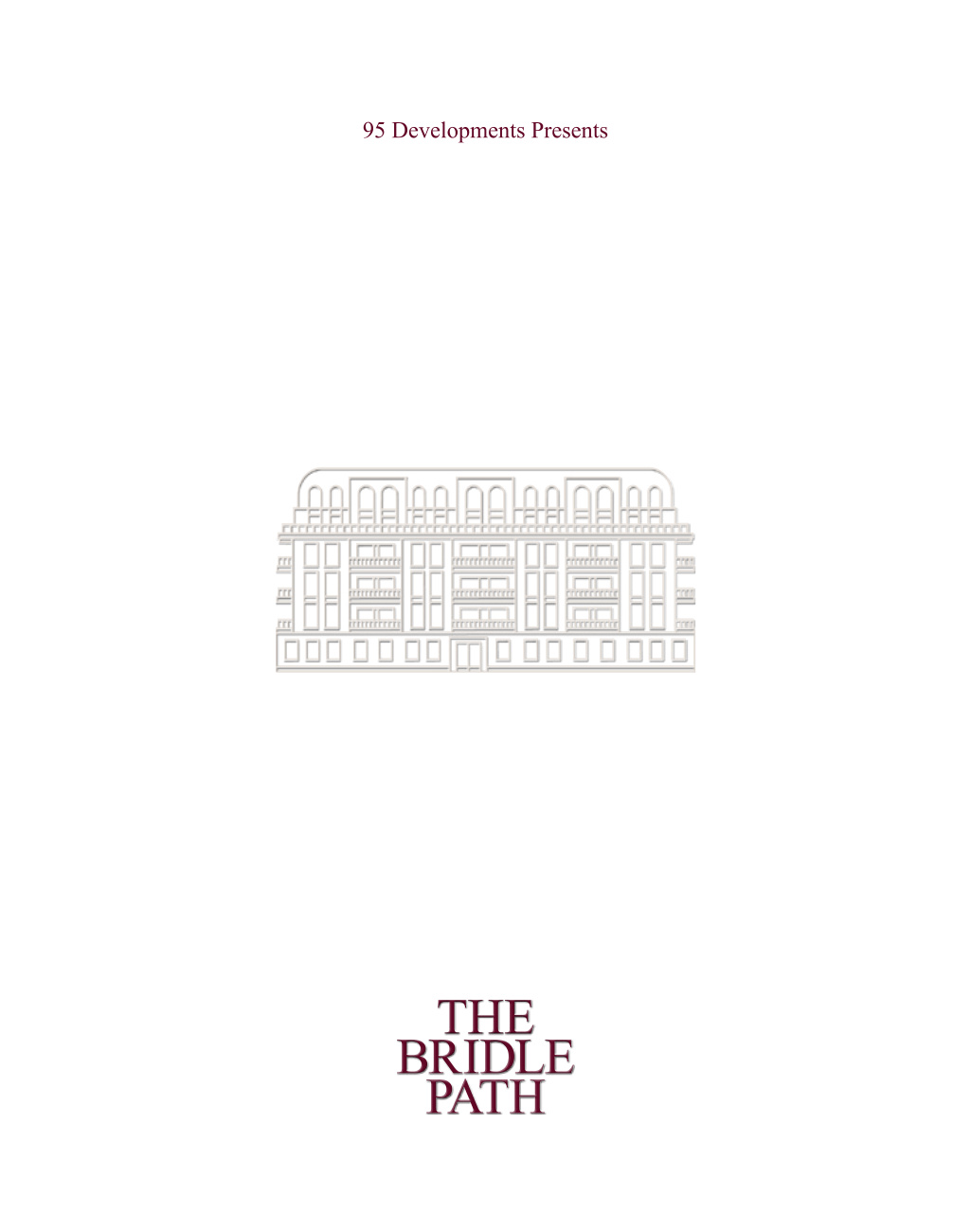 The Bridle Estates brochure cover