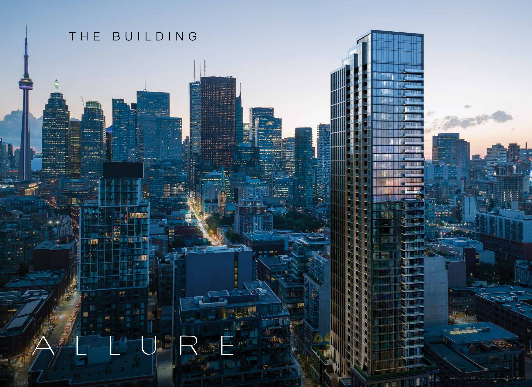 ALLURE building rendering