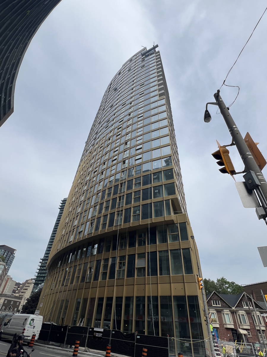 Park Road Condos construction – south view, August 2026