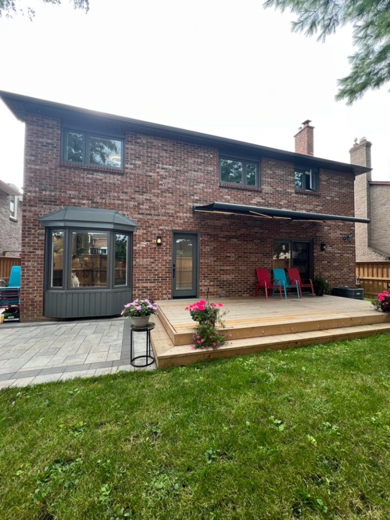 283 Hidden Trail — Backyard deck and patio