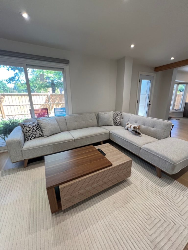 283 Hidden Trail — Family room with sectional sofa
