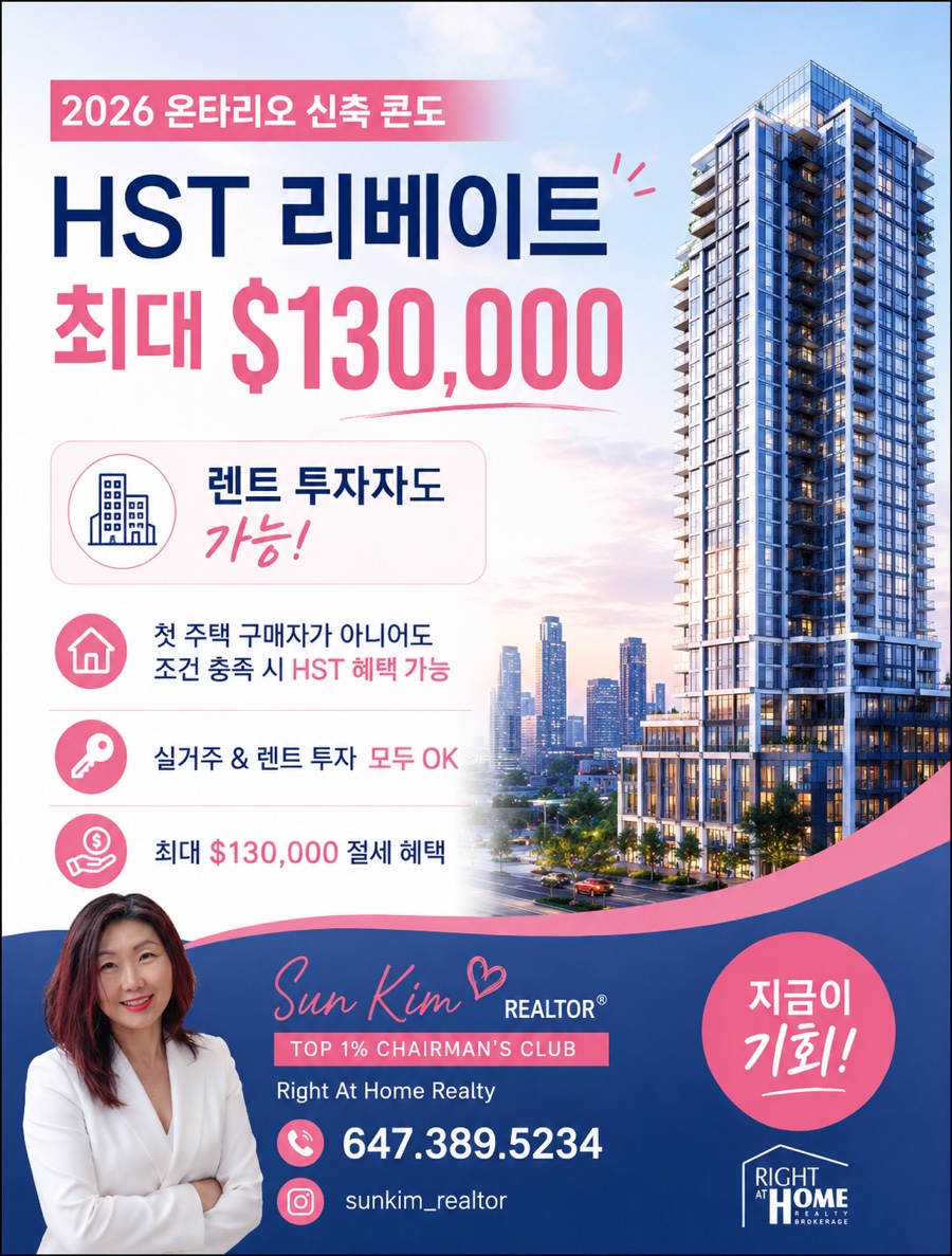 Park Road Condos – 13% HST rebate opportunity